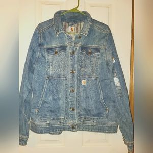 NWT Carhartt Jean Jacket
